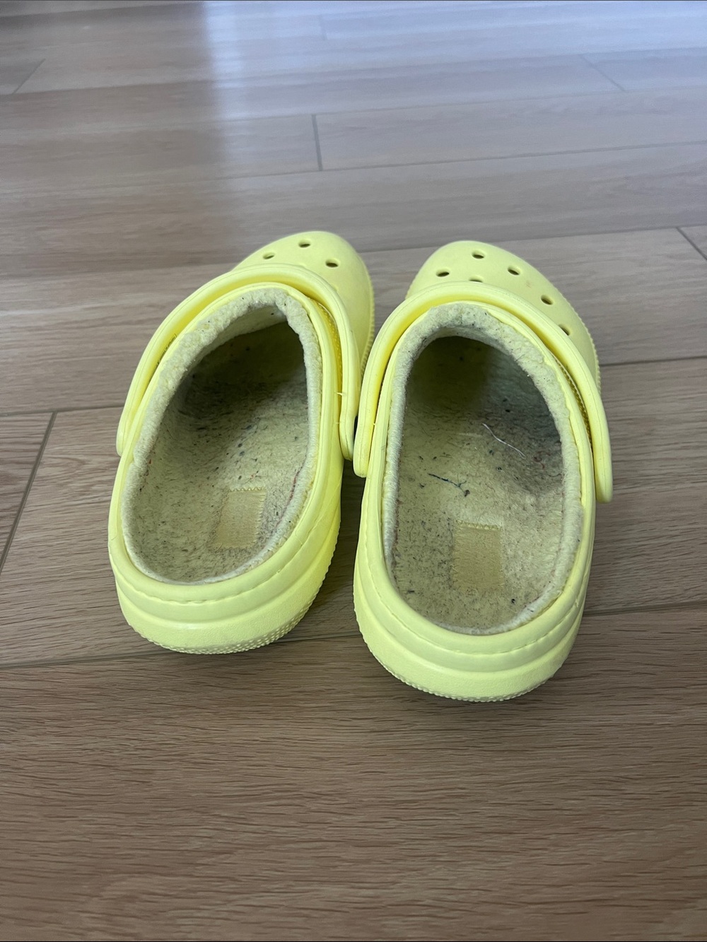 Fuzzy Crocs - Picture 2 of 3